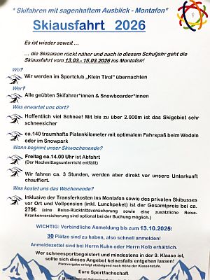 Skiausfahrt 