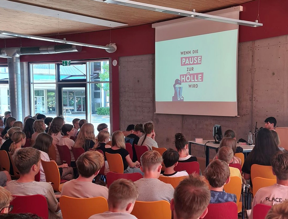 Anti-Mobbing Lesung von Norman Wolf